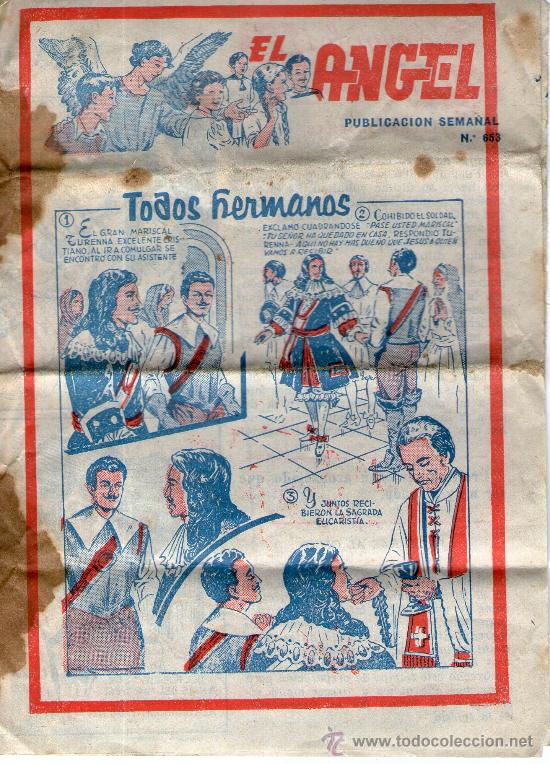C&oacute;mics: cuento eclesiastico, el angel n&ordm; 653 a&ntilde;o 19658 - Foto 1
