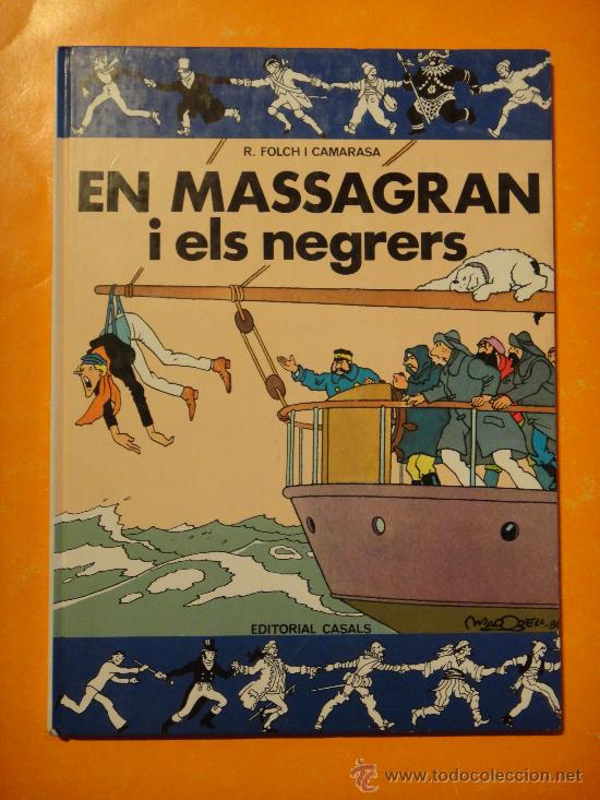 C&oacute;mics: EN MASSAGRAN I ELS NEGRERS . EDITORIAL CASALS . - Foto 1