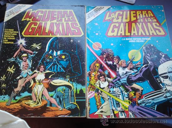 C&oacute;mics: star wars  2 comic  version oficial de la guerra de las galaxias - Foto 1