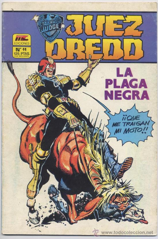 C&oacute;mics: JUEZ DREDD N&ordm; 11 - LA PLAGA NEGRA - M.C. EDICIONES - Foto 1