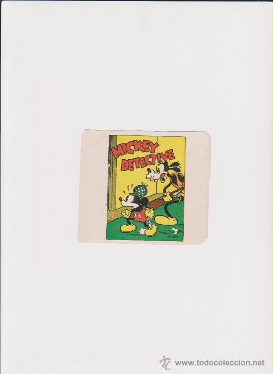 C&oacute;mics: LAMINA DE MICKEY DETECTIVE - Foto 1