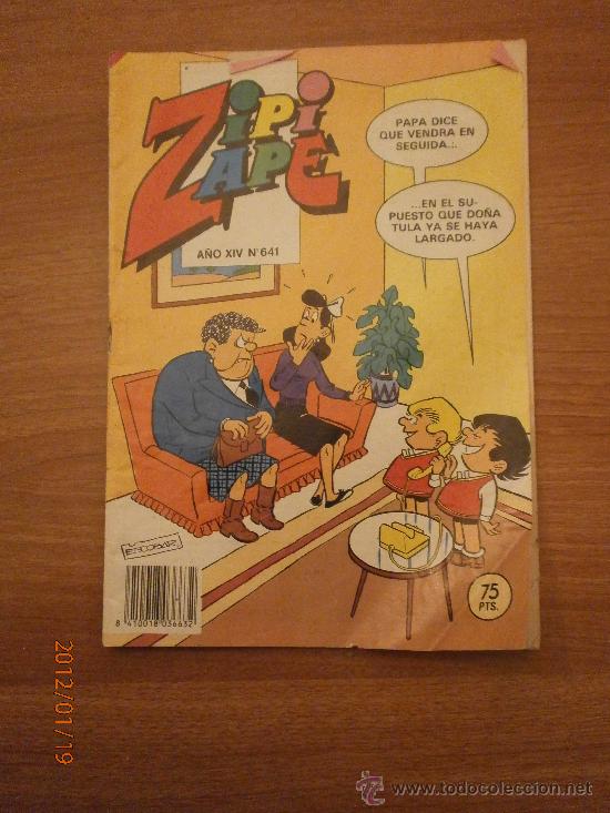 C&oacute;mics: ZIPI Y ZAPE - A&Ntilde;O XIV N&ordm; 641- - Foto 1