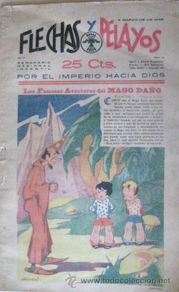 C&oacute;mics: FLECHAS Y PELAYOS. N&ordm; 13 A&Ntilde;O DE 1939....ENVIO GRATIS&iexcl;&iexcl;&iexcl; - Foto 1