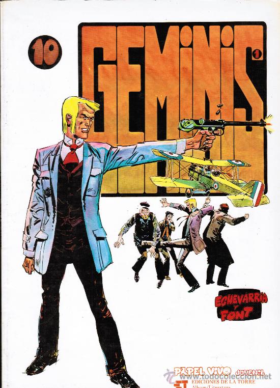 C&oacute;mics: PAPEL VIVO N&ordm; 10 - GEMINIS 1 - EDICIONES DE LA TORRE