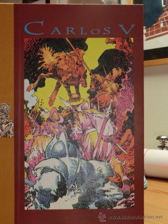 C&oacute;mics: LIBRO COMIC EMPERADOR CARLOS V. CONMEMORATIVO DEL CENTENARIO CELEBRADO EN 2000, - Foto 1