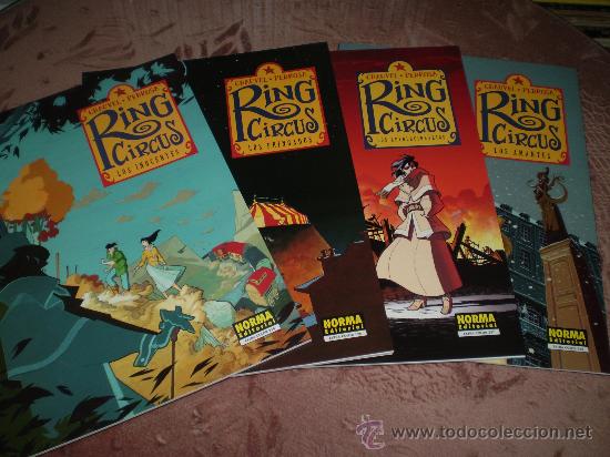 C&oacute;mics: Ring Circus. Completa en 4 tomos - Foto 1