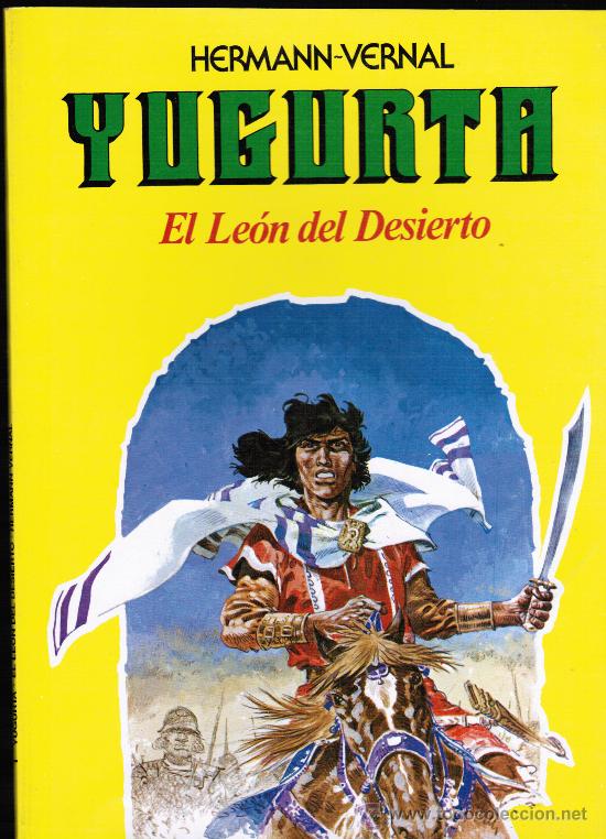 C&oacute;mics: YUGURTA - EL LEON DEL DESIERTO - HERMANN-VERNAL - Foto 1