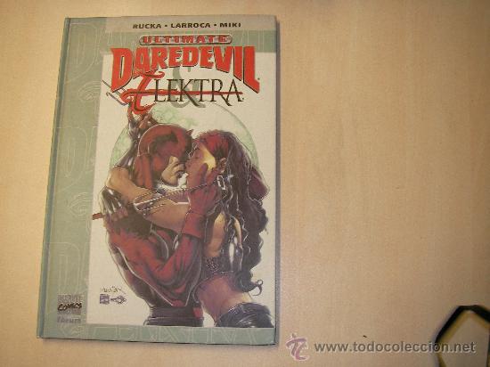 C&oacute;mics: DAREDEVIL Y ELEKTRA ULTIMATE RUCKA LARROCA  TAPAS DURAS   FORUM - Foto 1