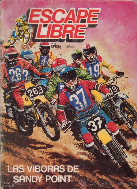 C&oacute;mics: ESCAPE LIBRE N&ordm; 2. Las v&iacute;boras de Sandy Point. Ediciones Epesa 1982. - Foto 1