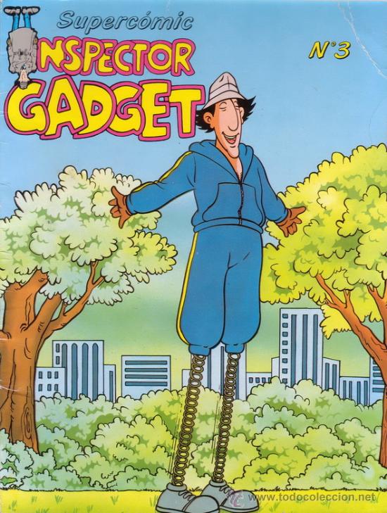 C&oacute;mics: Super comic INSPECTOR GADGET. Tomo n&ordm; 3. Editorial CEGE. A&ntilde;o 1984. - Foto 1
