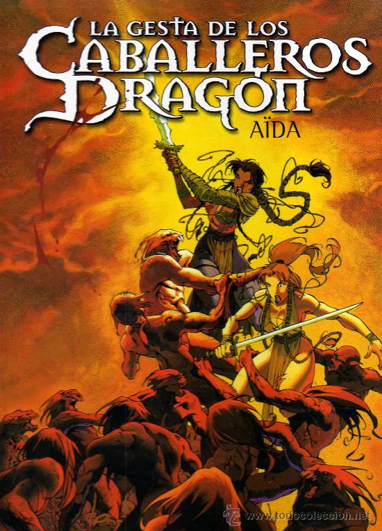 Comics: La gesta de los caballeros Drag&oacute;n - A&iuml;da