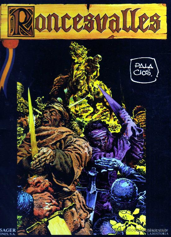 C&oacute;mics: Roncesvalles (Ediciones Ikusager) Colecci&oacute;n Im&aacute;genes de la Historia - Foto 1