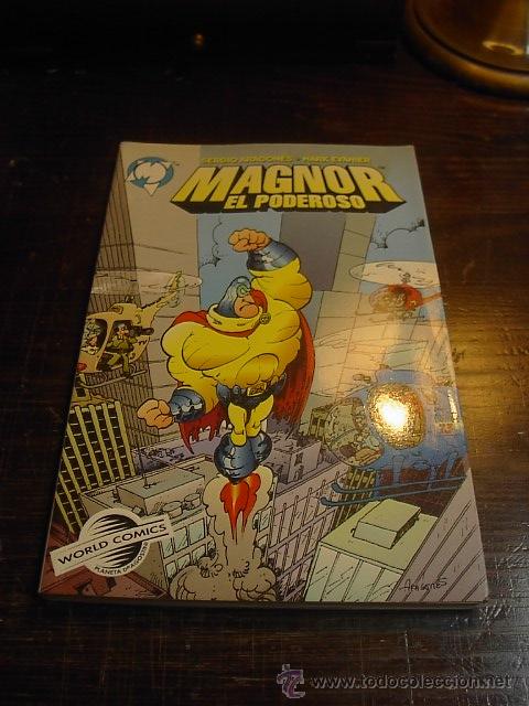 C&oacute;mics: World Comics, Sergio Aragones, Mark Evaner, Magnor el poderoso - Foto 1