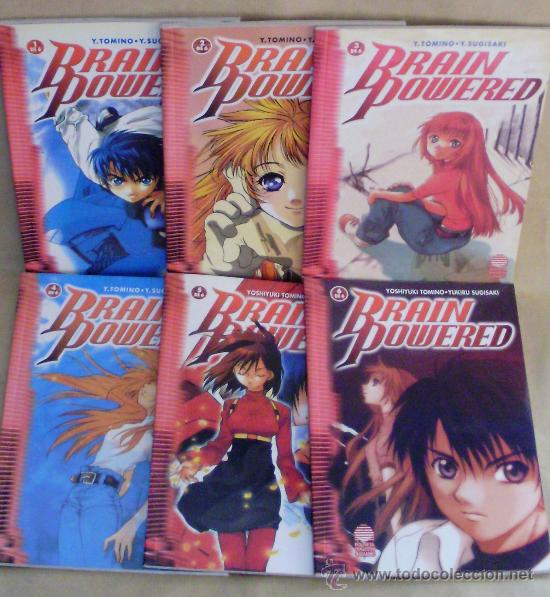 C&oacute;mics: MANGA &ndash; BRAIN POWERED 1 2 3 4 5 6 COMPLETA &ndash; Ed. planeta a&ntilde;o 2000 - Foto 1