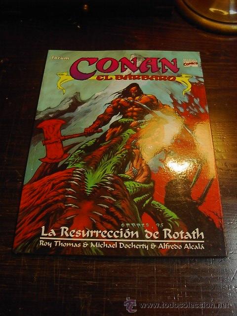 C&oacute;mics: Conan el barbaro, Conan: la resurreccion de Rotath, Thomas Docherty, Alcala - Foto 1