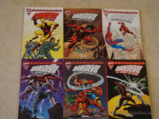 C&oacute;mics: Daredevil Biblioteca Marvel nms 1 al 6. Nuevos - Foto 1