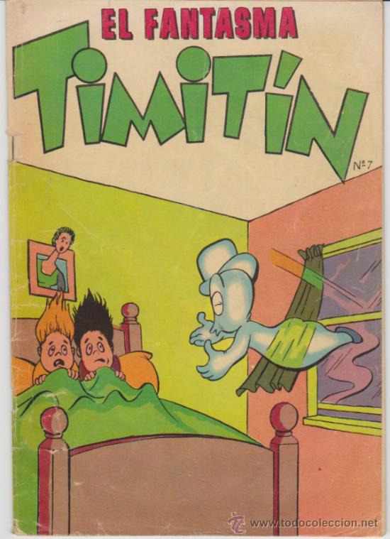 C&oacute;mics: El Fantasma Timitin n&ordm;  7. Edit. la Prensa .M&eacute;jico  1959.