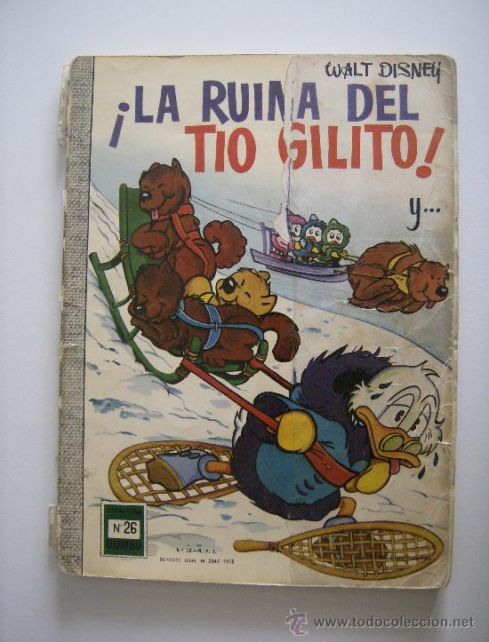 C&oacute;mics: COLECCI&Oacute;N DUMBO N&ordm; 26. LA RUINA DEL T&Iacute;O GILITO. EDICIONES RECREATIVAS, 1&ordf; ED, 1967.