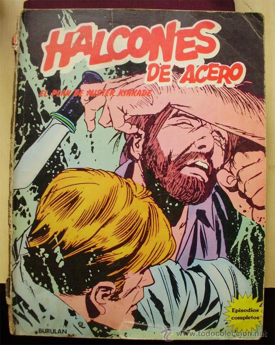 C&oacute;mics: - HALCONES DE ACERO -ALAN FOLEY - BURULAN 1974 - - N.&ordm; 3 - Foto 1