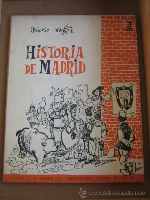 C&oacute;mics: taurus historia de madrid tomo n&ordm; 1  mingote  1961