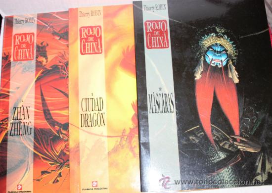 C&oacute;mics: ROJO DE CHINA: Colecci&oacute;n completa en tres tomos (THIERRY ROBIN). - Foto 1
