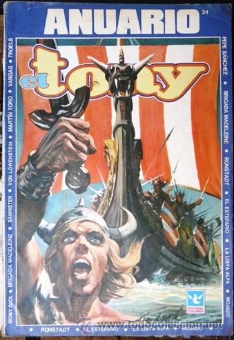 C&oacute;mics: EL TONY # 24 ANUARIO - COLUMBA - A&Ntilde;O 1986 - COLOR - 162 PAG -