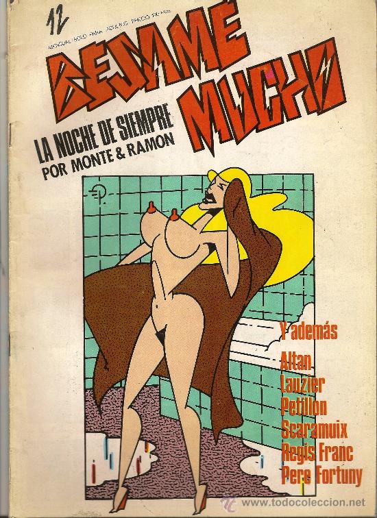 C&oacute;mics: BESAME MUCHO. Nunero 12, MITICA REVISTA DE COMICS DE PRINCIPIOS DE LOS 80
