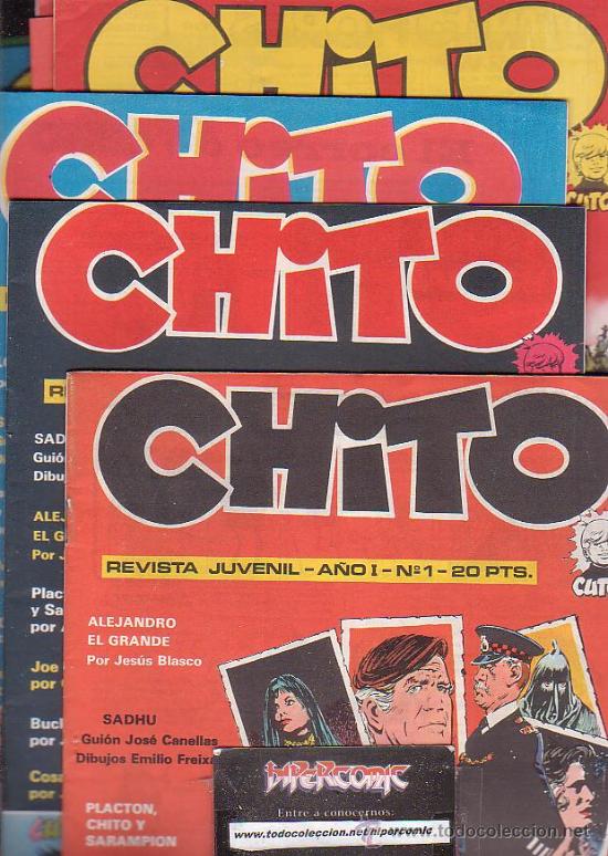C&oacute;mics: CHITO , LOTE DE 15 EJEMPLARES ( N&ordm; 1 AL 15 ) - Foto 1