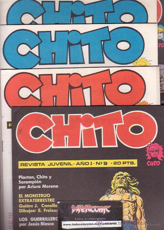 C&oacute;mics: CHITO , LOTE DE 15 EJEMPLARES ( N&ordm; 1 AL 15 ) - Foto 2
