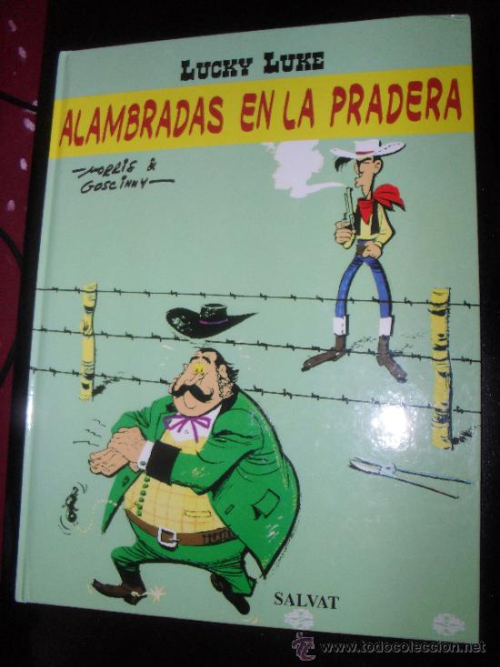 C&oacute;mics: LUCKY LUKE. ALAMBRADAS EN LA PRADERA. SALVAT - Foto 1