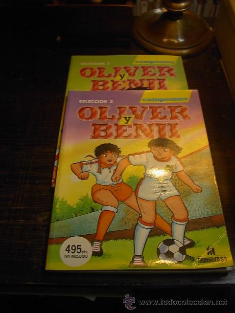 C&oacute;mics: Oliver y Benji, n&ordm; 2 y n&ordm; 3, Multilibro, 1990 - Foto 1