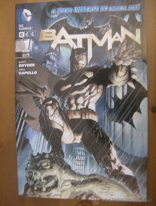 C&oacute;mics: batman n&ordm; 01. ecc, 2012. scott snyder y greg capullo. - Foto 1