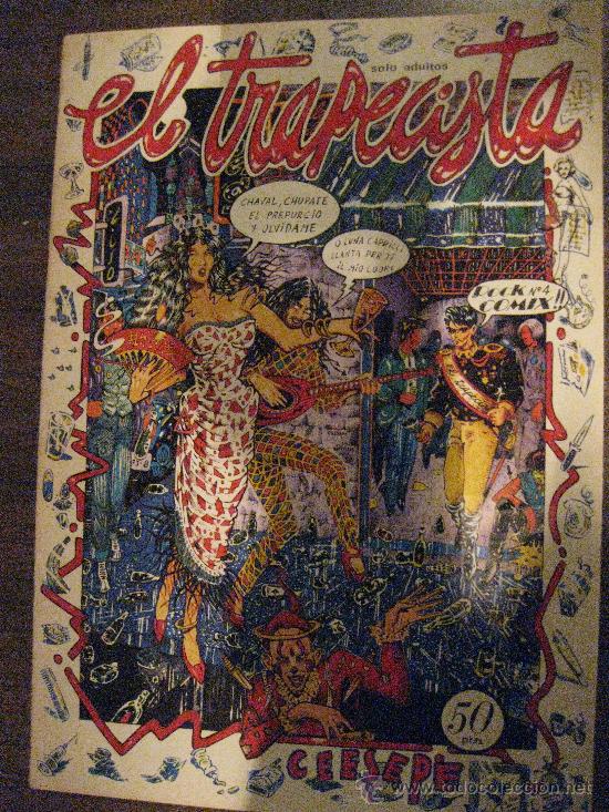 C&oacute;mics: EL TRAPECISTA- CEESEPE. ROCK COMIX N&ordm; 4. UNDERGROUND. - Foto 1