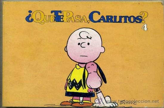 C&oacute;mics: SCHULZ : QU&Eacute; TE PASA, CARLITOS N&ordm;4  (LUMEN, 1980) - Foto 1