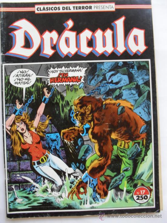 C&oacute;mics: CLASICOS DEL TERROR.DRACULA N&ordm;17 ULTIMO DE LA COLECCION