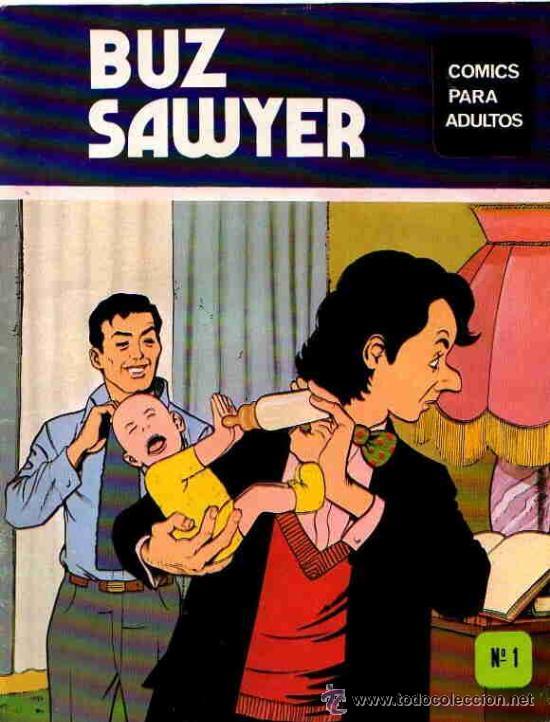 C&oacute;mics: BUZ SAWYER COLECCION COMPLETA 8 NUMEROS EDICIONES - MAISAL A&Ntilde;O 1976 - Foto 1