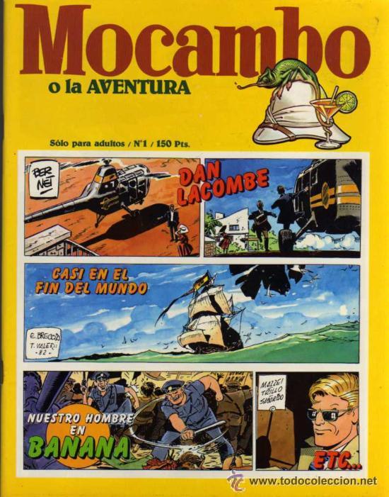 C&oacute;mics: MOCAMBO O LA AVENTURA COLECCION COMPLETA 2 NUMEROS EDICIONES METROPOL - Foto 1