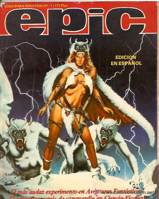 C&oacute;mics: EPIC COLECCION COMPLETA 3 NUMEROS DISTRINOVEL 1982 - Foto 1