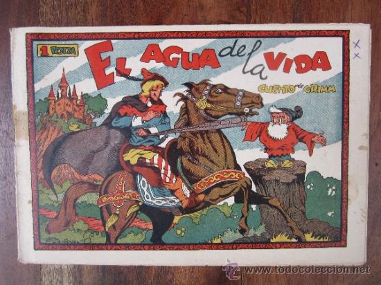 C&oacute;mics: cuadernos selectos cisne , EL AGUA DE LA VIDA ,  cuento de grimm , a&ntilde;os 40 - Foto 1