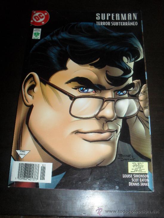 C&oacute;mics: SUPERMAN TERROR SUBTERRANEO. DC COMICS. EDITORIAL VID. - Foto 1