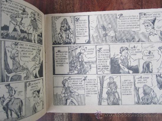 C&oacute;mics: cuadernos selectos cisne , EL AGUA DE LA VIDA ,  cuento de grimm , a&ntilde;os 40 - Foto 2
