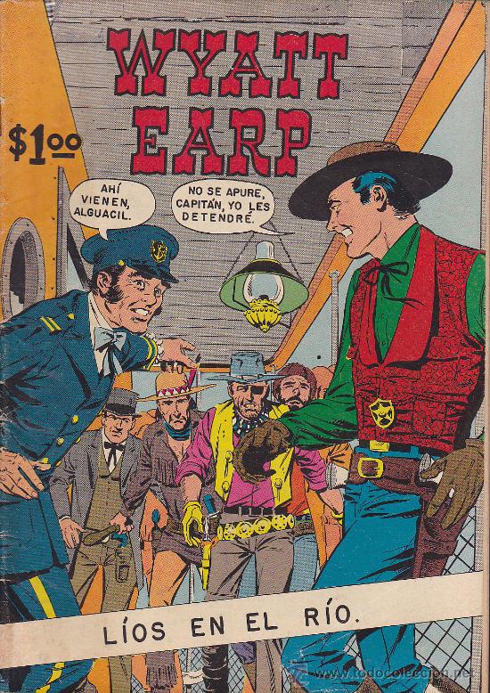 C&oacute;mics: COMIC WYATT EARP  LIOS EN EL RIO MEXICO - Foto 1