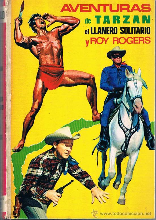 C&oacute;mics: TARZAN, EL LLANERO SOLITARIO Y ROY ROGERS 3 EN UNO - Foto 1