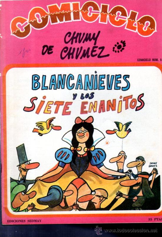 C&oacute;mics: COMICICLO 5, BLANCANIEVES Y LOS 7 ENANITOS, SEDMAY, 1974 - Foto 1