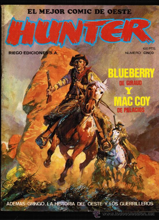C&oacute;mics: HUNTER - EL MEJOR COMIC DE OESTE N&ordm; 5 - SIN USO - Foto 1