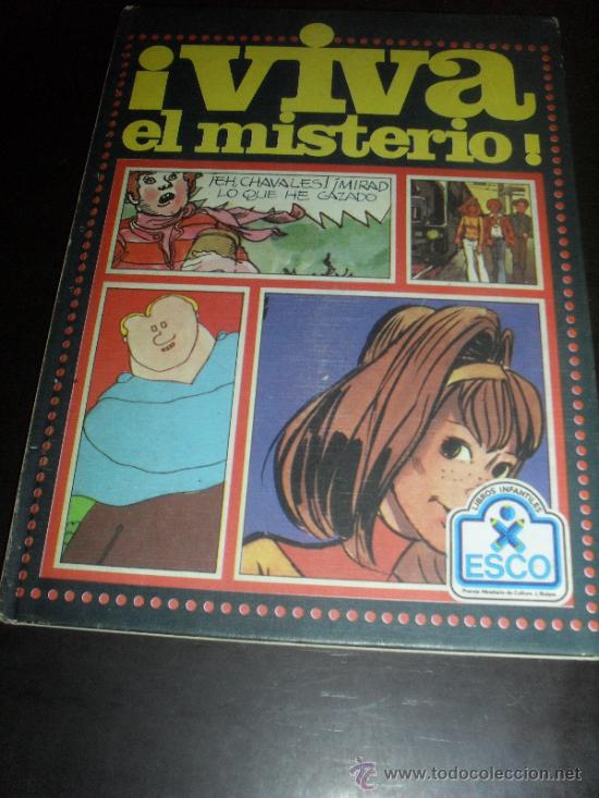 Comics: VIVA EL MISTERIO. TAPA DURA. LIBROS INFANTILES ESCO. 1979.