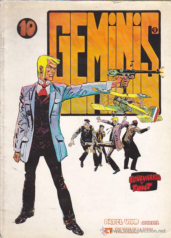 C&oacute;mics: COMIC RUSTICA COLECCION PAPEL VIVO GEMINIS  ECHEVARRIA Y FONT - Foto 1
