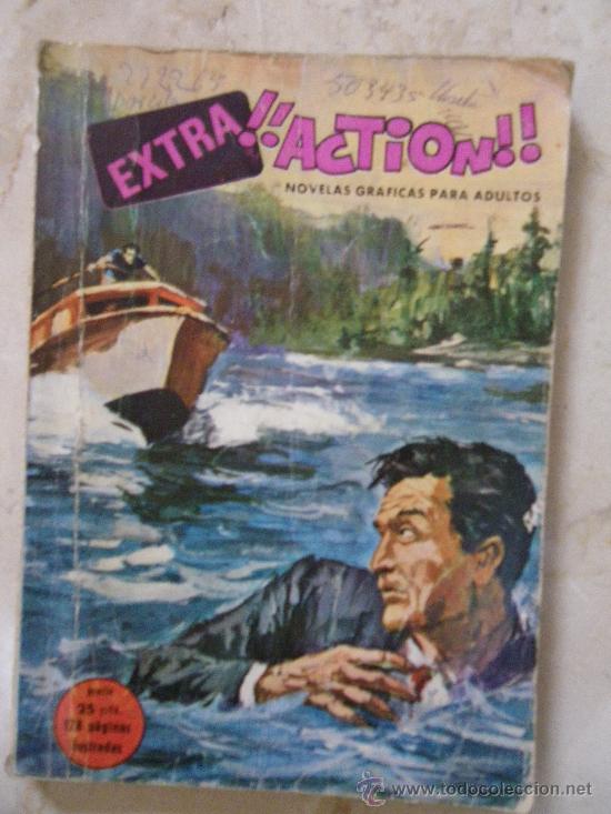 C&oacute;mics: COMIC . Extra&iexcl;&iexcl;Action!! Ediciones Petronio. 1969. - Foto 1