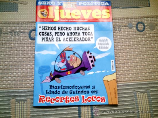 C&oacute;mics: EL JUEVES N&ordm; 1833 (11-17 JULIO 2012) - Foto 1