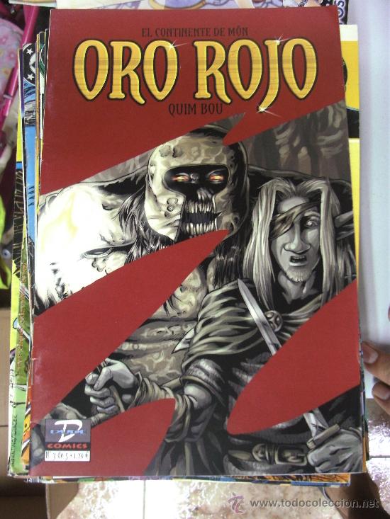 C&oacute;mics: ORO ROJO N&ordm; 3 : EL CONTINENTE DE MON / QUIM BOU / DUDE COMICS - Foto 1